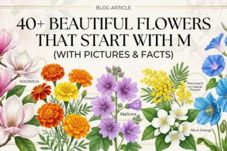 40+ beautiful flowers that start with M with pictures and facts