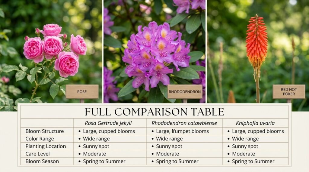 Full Comparison Table