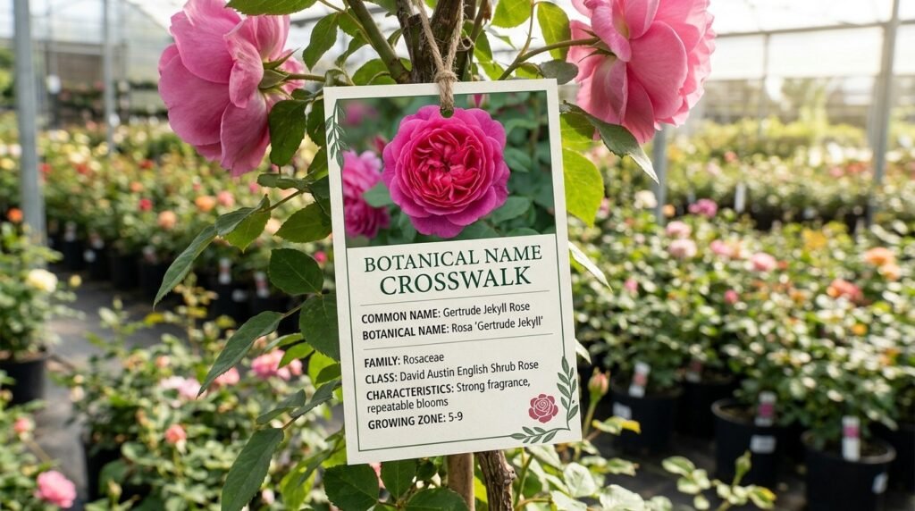 Botanical Name Crosswalk