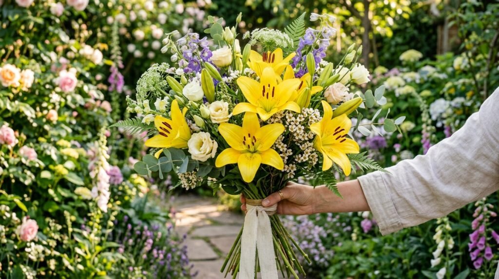 Yellow Asiatic Lily