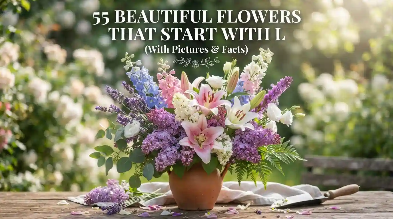 Collection of beautiful flowers that start with the letter L with pictures and interesting facts.