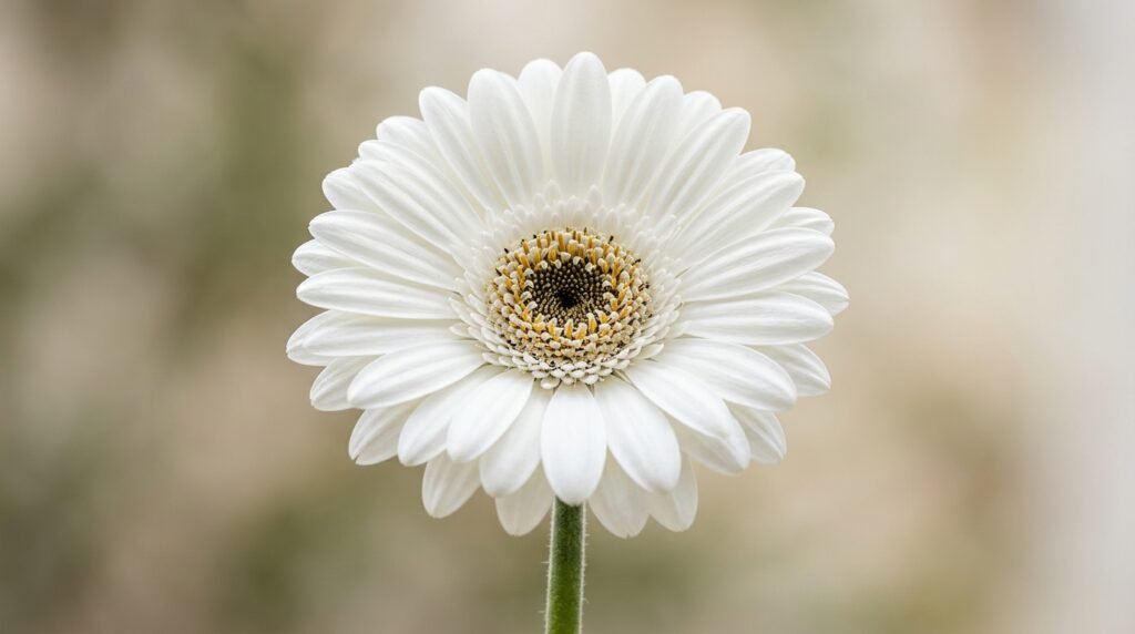 White Gerbera Daisy