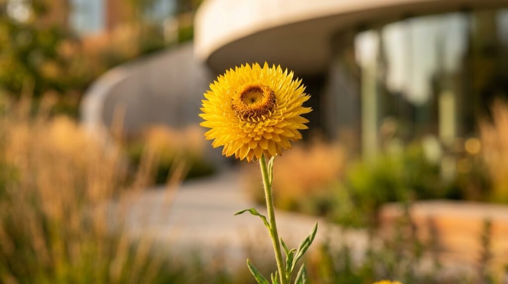 Yellow Strawflower