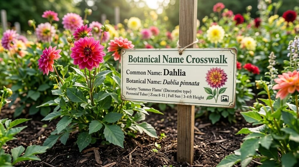 Botanical Name Crosswalk