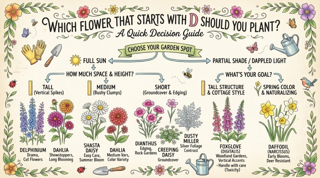 Which Flower That Starts With D Should You Plant? A Quick Decision Guide