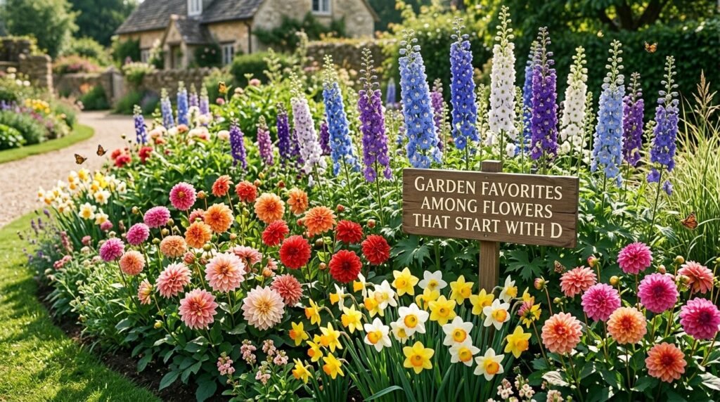 Garden Favorites Among Flowers That Start With D
