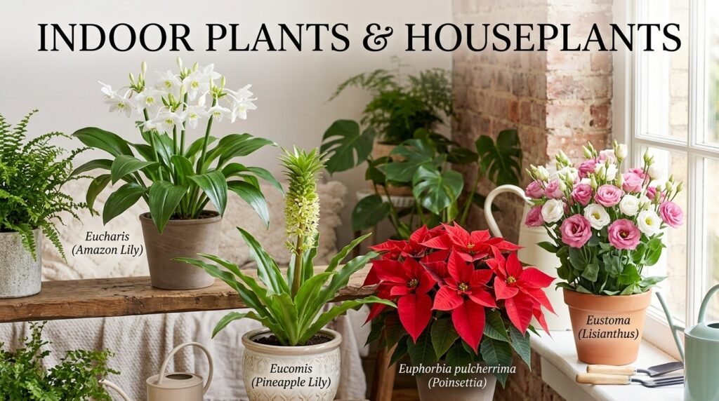 INDOOR PLANTS & HOUSEPLANTS