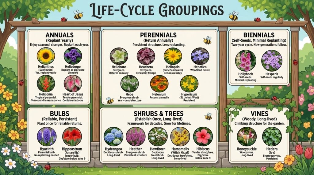 LIFE-CYCLE GROUPINGS