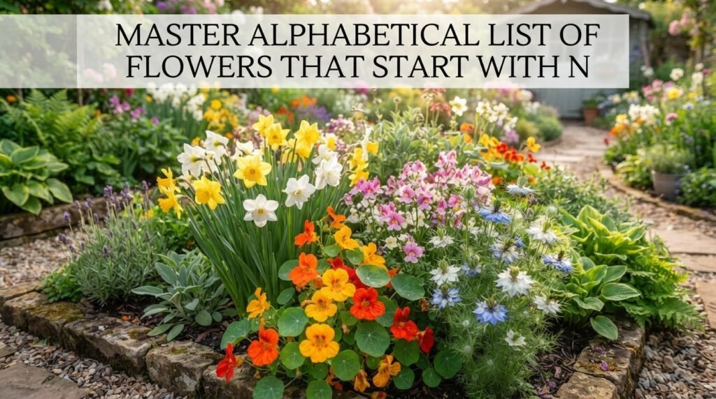 Master Alphabetical List of Flowers That Start With N