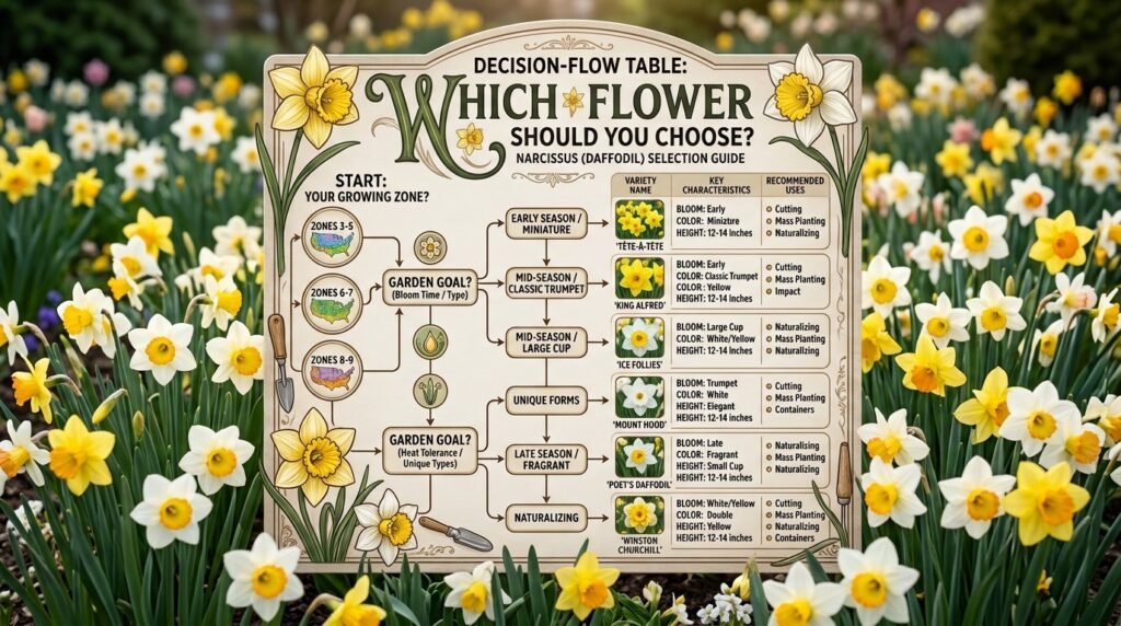 Decision-Flow Table: Which N Flower Should You Choose?