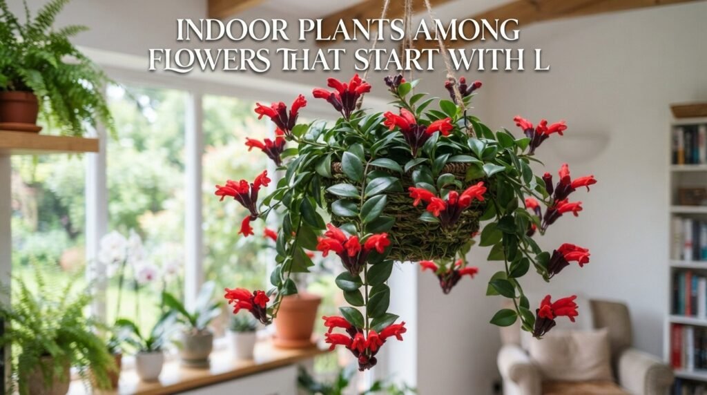 Indoor Plants Among Flowers That Start With L