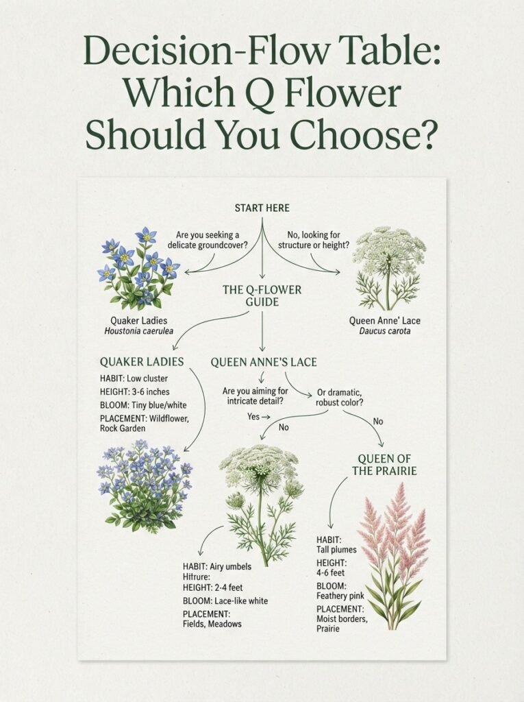 Which Q Flower Should You Choose?