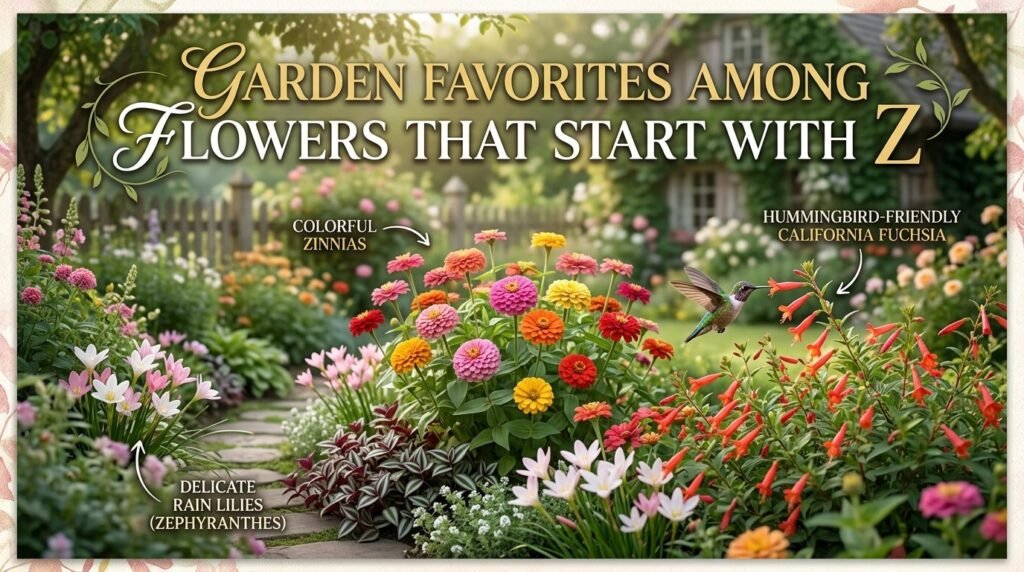 Garden Favorites Among Flowers That Start With Z