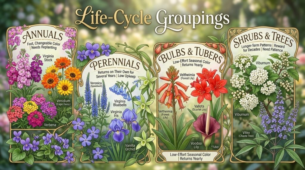 Life-Cycle Groupings