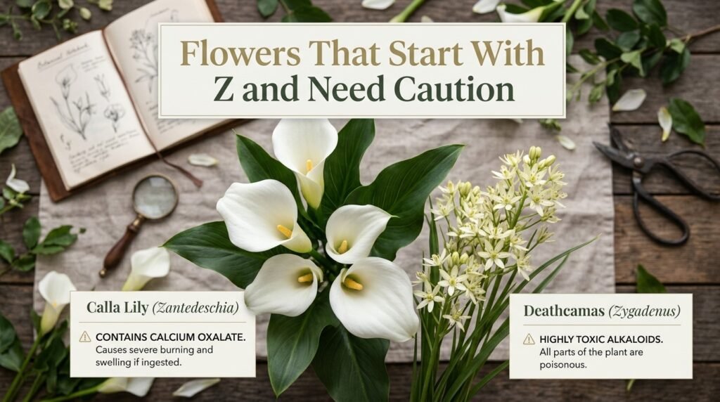 Flowers That Start With Z and Need Caution