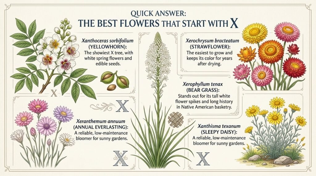 Quick Answer: The Best Flowers That Start With X