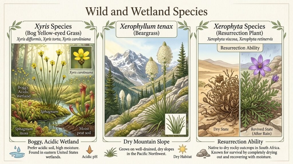 Wild and Wetland Species