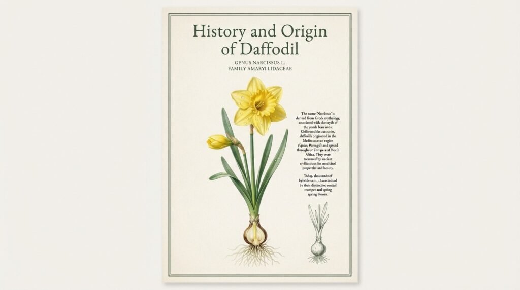History and Origin of Daffodil