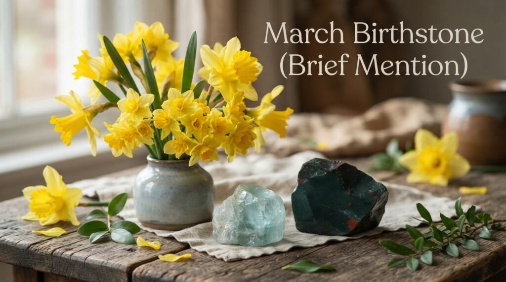 March Birthstone (Brief Mention)