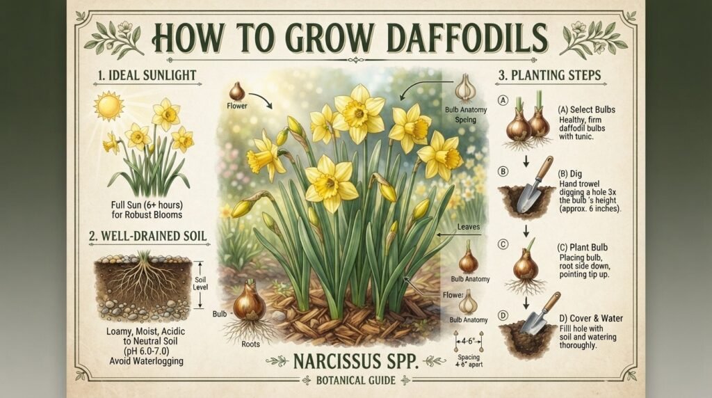 How to Grow Daffodils