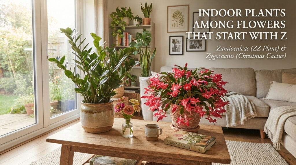 Indoor Plants Among Flowers That Start With Z