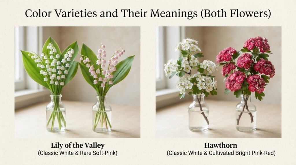 Color Varieties and Their Meanings (Both Flowers)