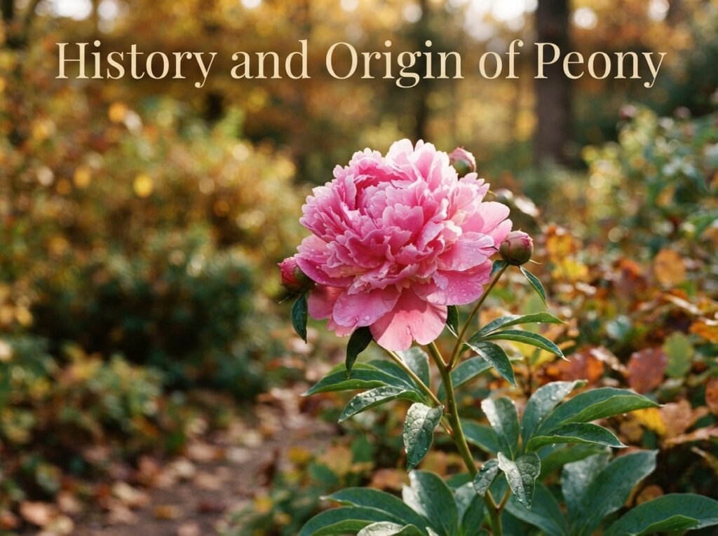 History and Origin of Peony