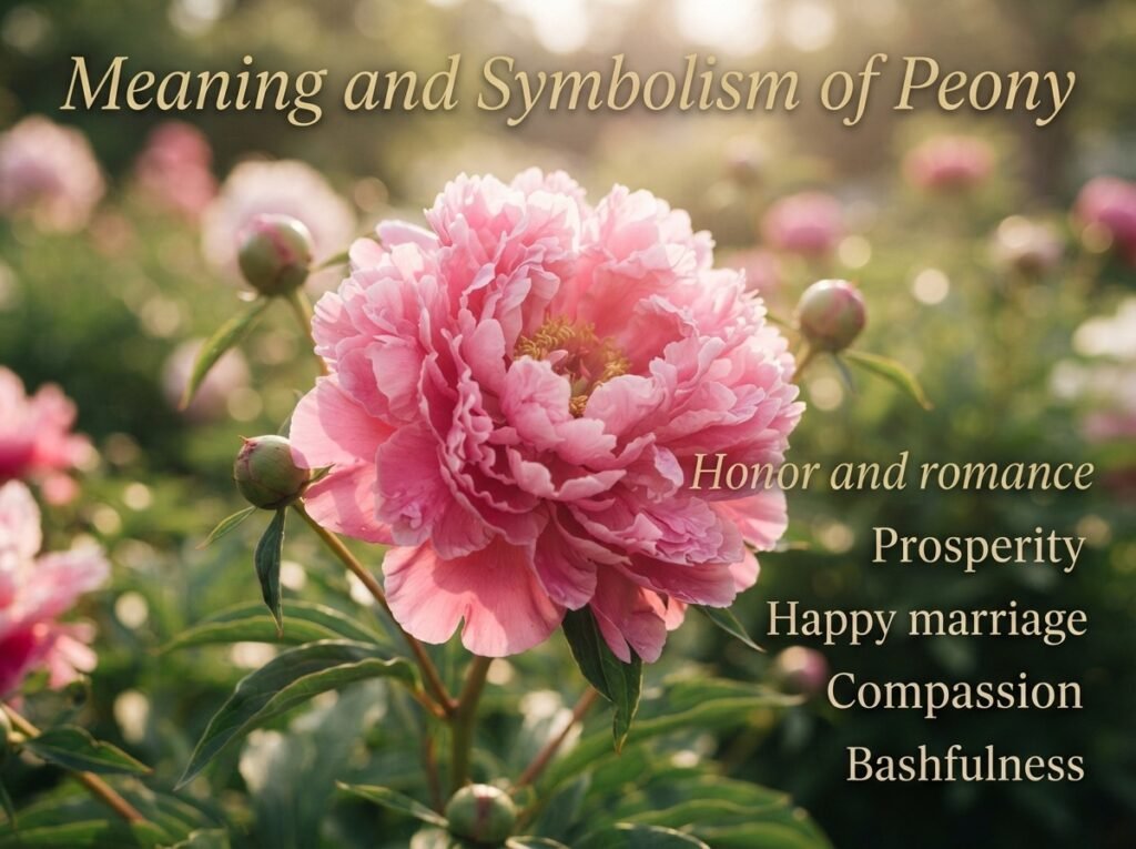 Meaning and Symbolism of Peony