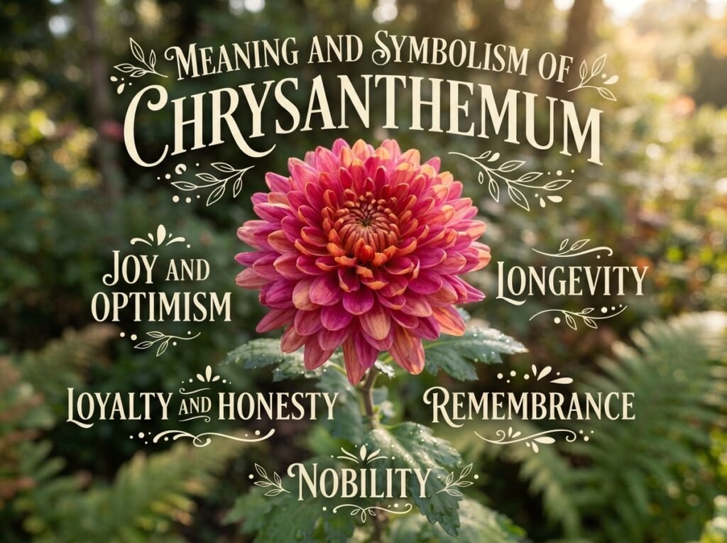 Meaning and Symbolism of Chrysanthemum