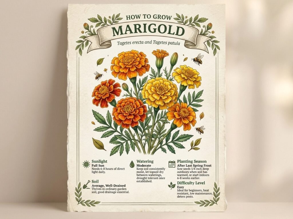 How to Grow Marigold