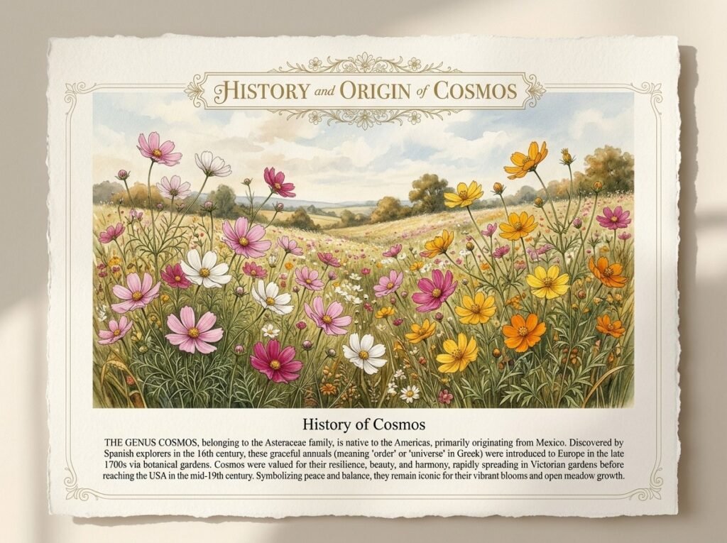 History and Origin of Cosmos
