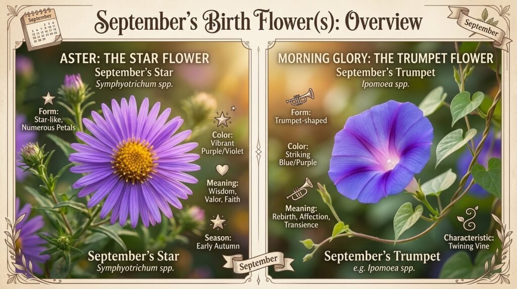 September's Birth Flower(s): Overview