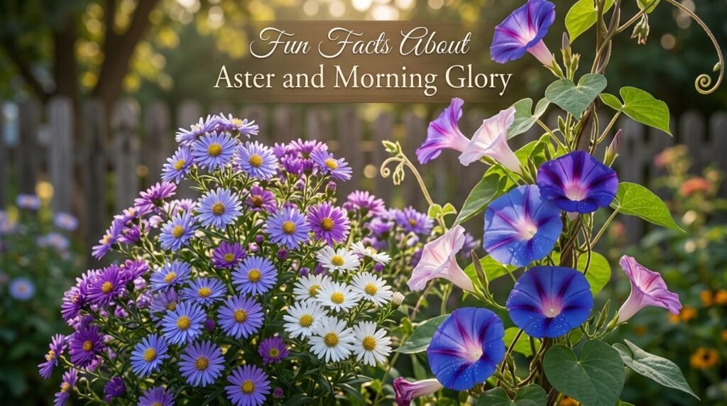 Fun Facts About Aster and Morning Glory