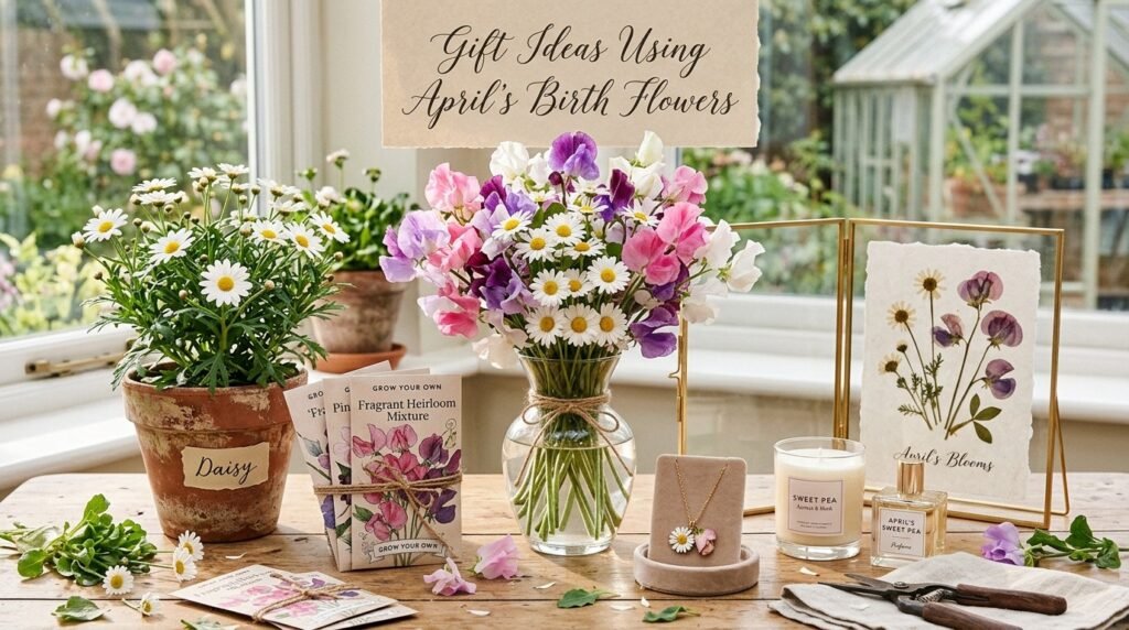 Gift Ideas Using April's Birth Flowers