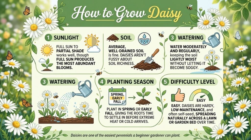 How to Grow Daisy