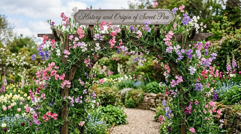 History and Origin of Sweet Pea