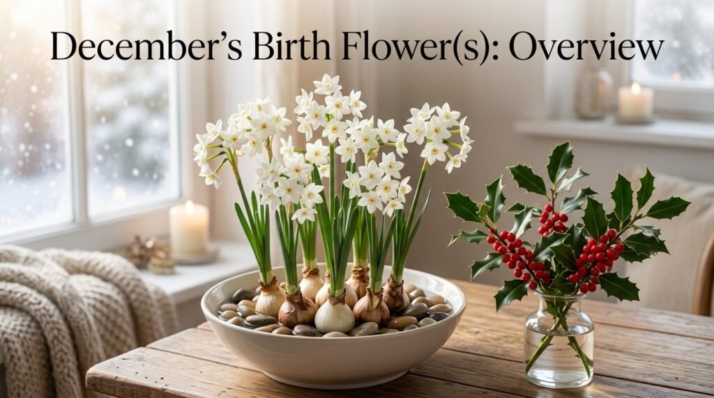 December's Birth Flower(s): Overview