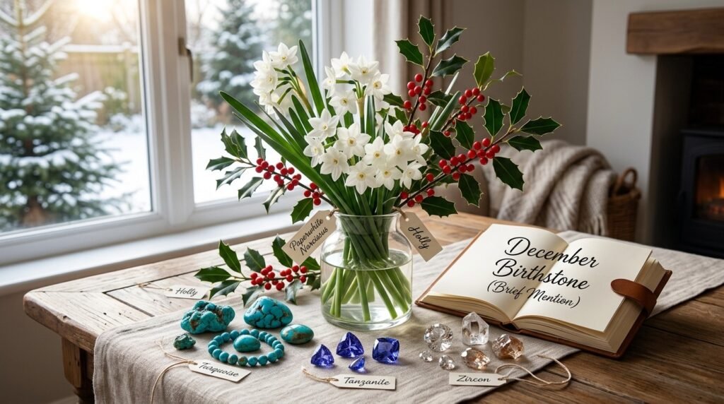 December Birthstone (Brief Mention)