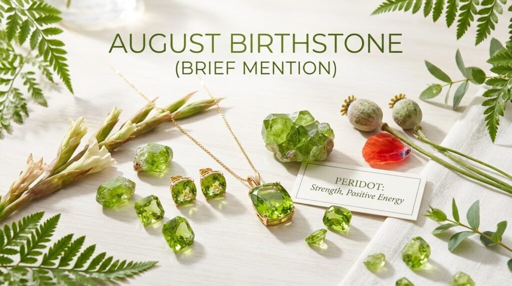 August Birthstone (Brief Mention)