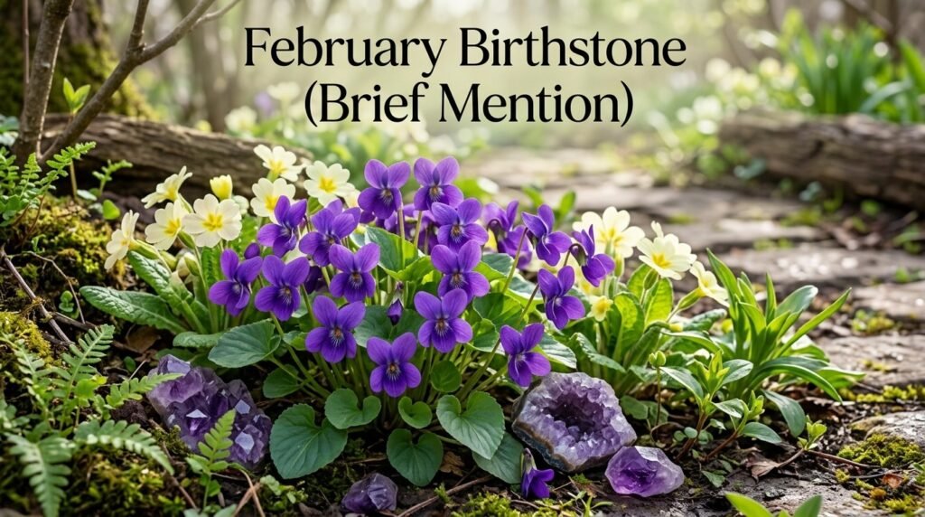 February Birthstone (Brief Mention)
