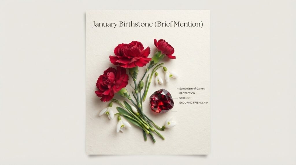 January Birthstone (Brief Mention)