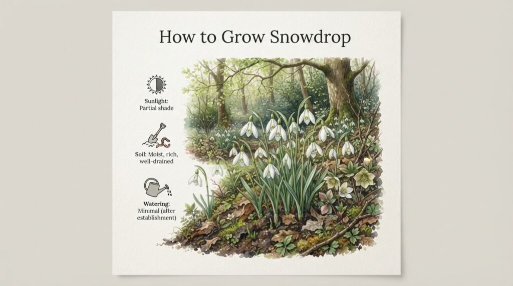 How to Grow Snowdrop