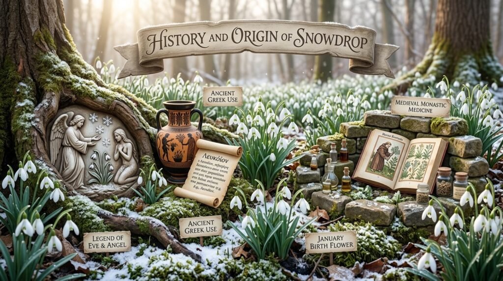 History and Origin of Snowdrop
