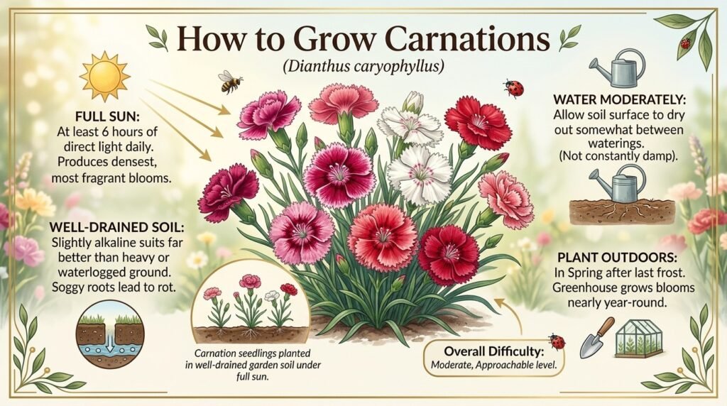 How to Grow Carnations