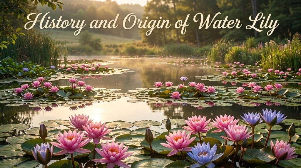 History and Origin of Water Lily