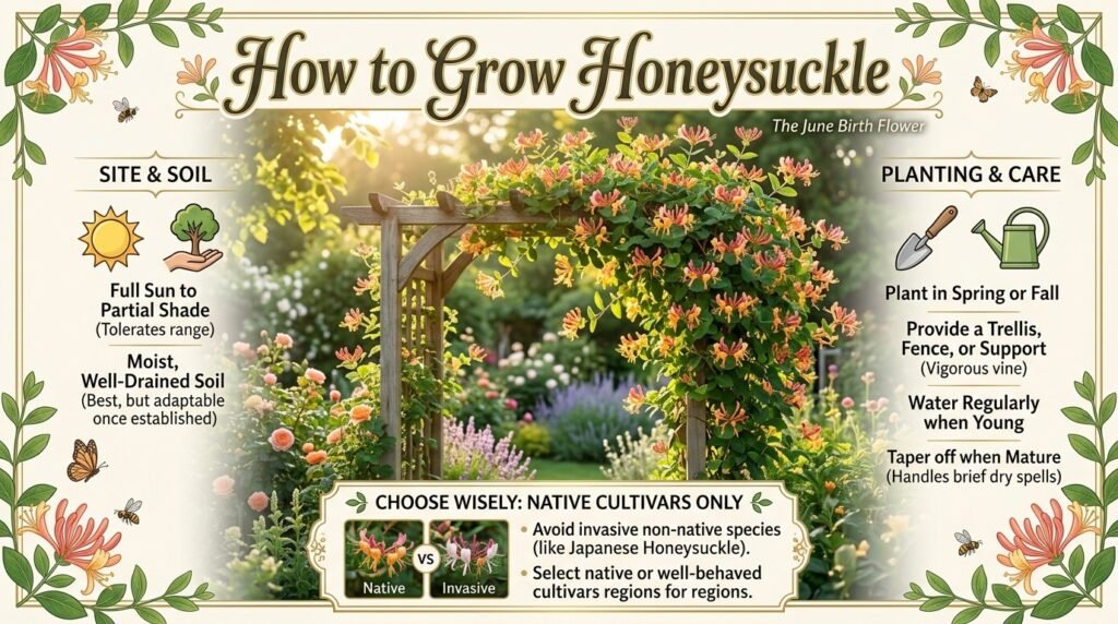 How to Grow Honeysuckle
