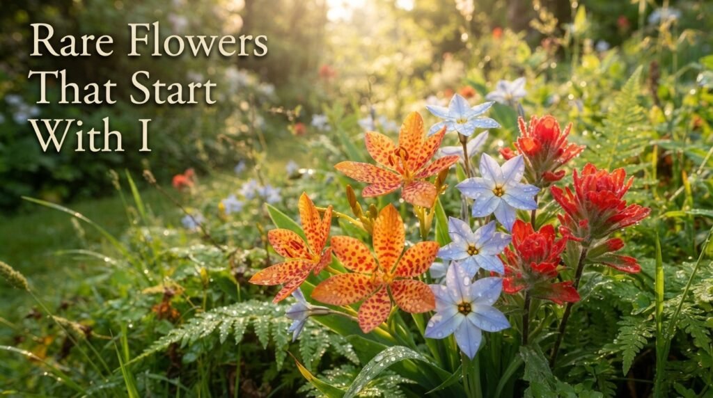 Rare Flowers That Start With I