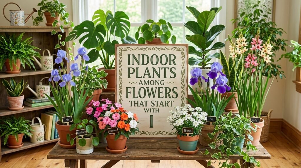 Indoor Plants Among Flowers That Start With I