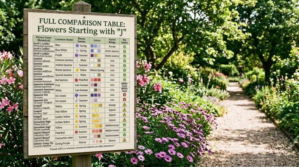 Full Comparison Table