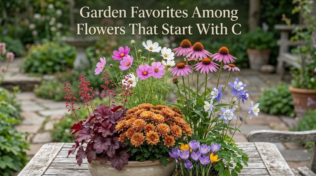 Garden Favorites Among Flowers That Start With C
